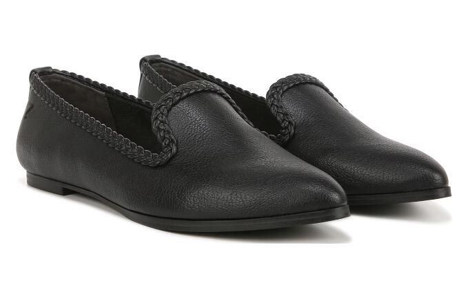 Women's Hill Loafer-Black Synthetic